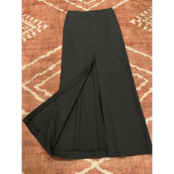 Women’s Vertigo Maxi long Front Split Pencil Skirt 4 Corp core Business Casual - Picture 2 of 8